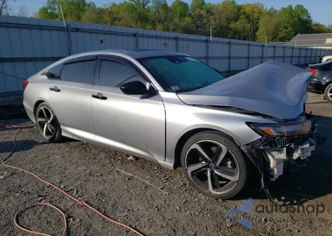 2021 Honda Accord Sport from USA, damaged, VIN 1HGCV2F3XMA011715